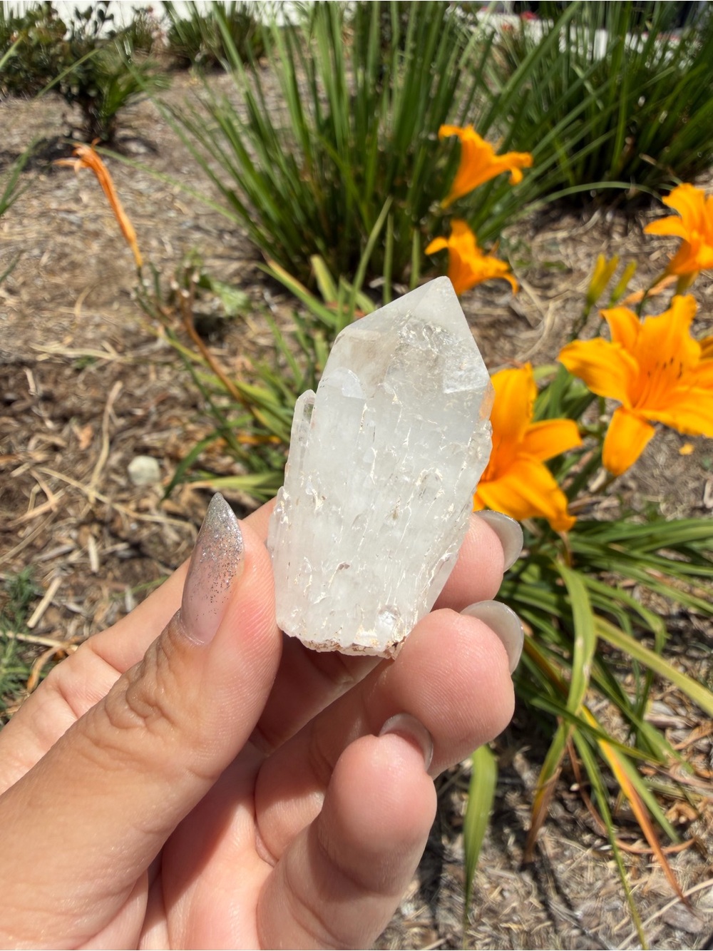 Natural Madagascar Pineapple Quartz Cluster | Raw Candle Quartz Specimen,A607